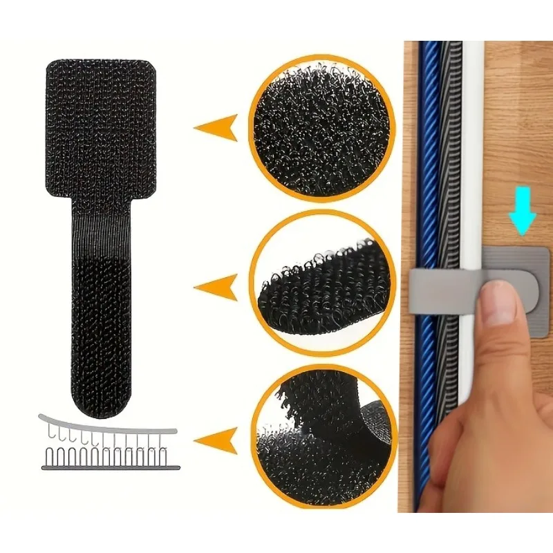 10-40PCS Releasable Cable Organizer Ties Earphones Wire Mouse Management Nylon Cable Ties Reusable Loop Hoop Tape Straps Tie
10-40PCS Releasable Cable Organizer Ties Earphones Wire Mouse Management Nylon Cable Ties Reusable Loop Hoop Tape Straps Tie