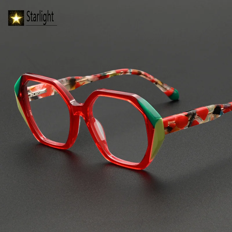 colorful Acetate Glasses Frame Man Retro square Eyeglass Frames Men fashion Women Reading Myopia Prescription customized Logo
colorful Acetate Glasses Frame Man Retro square Eyeglass Frames Men fashion Women Reading Myopia Prescription customized Logo