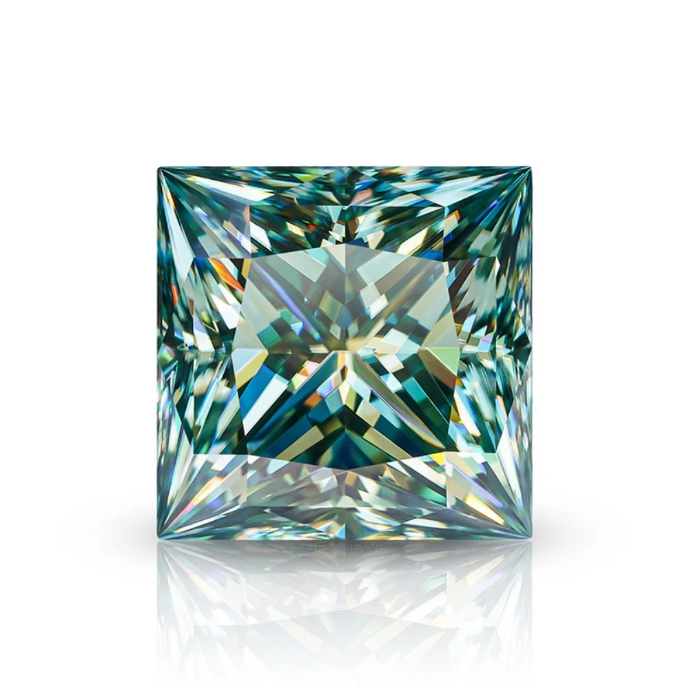 Eme jewe Princess Cut Moissanite Loose Stone, White D Color VVS1 Clarity Excellent Cut For Jewelry Making With Certificate
Eme jewe Princess Cut Moissanite Loose Stone, White D Color VVS1 Clarity Excellent Cut For Jewelry Making With Certificate