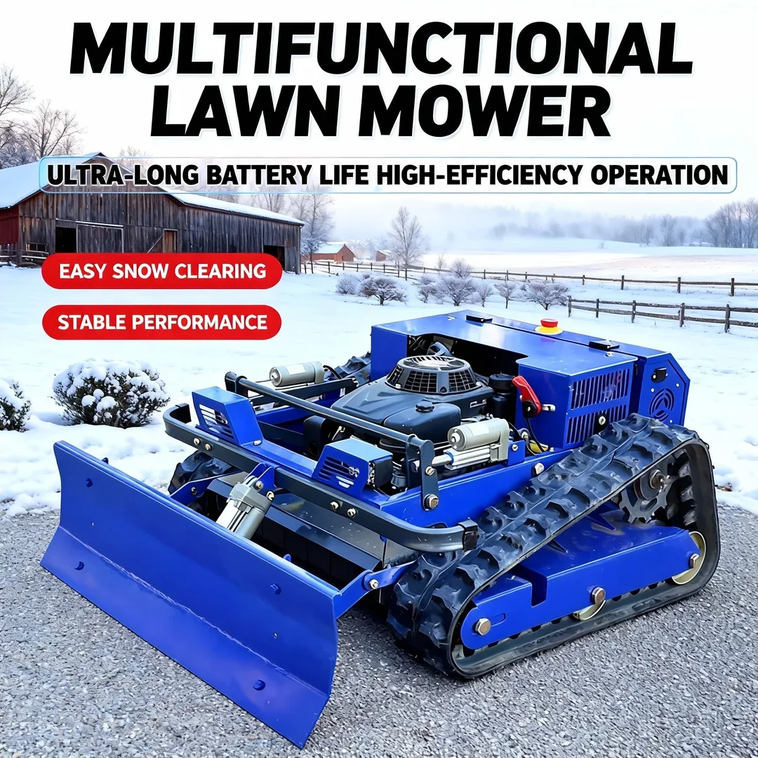 Индивидуальная бензиновая гусеничная газонокосилка с дистанционным управлением - популярный в Китае самоходный инструмент для прополки травы Hillside
Индивидуальная бензиновая гусеничная газонокосилка с дистанционным управлением - популярный в Китае самоходный инструмент для прополки травы Hillside