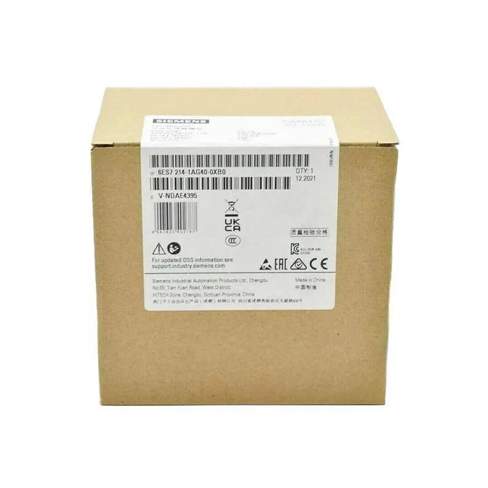 Новый оригинальный модуль для Siemens 6ES7214-1AG40-0XB0 6ES7214-1BG40-0XB0 6ES7214-1HG40-0XB0 6ES7214-1HF40-0XB0 6ES7217-1AG40-0XB0
Новый оригинальный модуль для Siemens 6ES7214-1AG40-0XB0 6ES7214-1BG40-0XB0 6ES7214-1HG40-0XB0 6ES7214-1HF40-0XB0 6ES7217-1AG40-0XB0