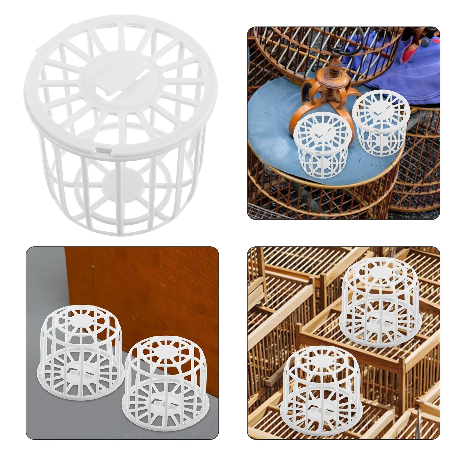 4 Pcs Bird Nesting Basket Nests for Parakeets Material Plastic Cage Parrot Skirt Simulated Bird's
4 Pcs Bird Nesting Basket Nests for Parakeets Material Plastic Cage Parrot Skirt Simulated Bird's