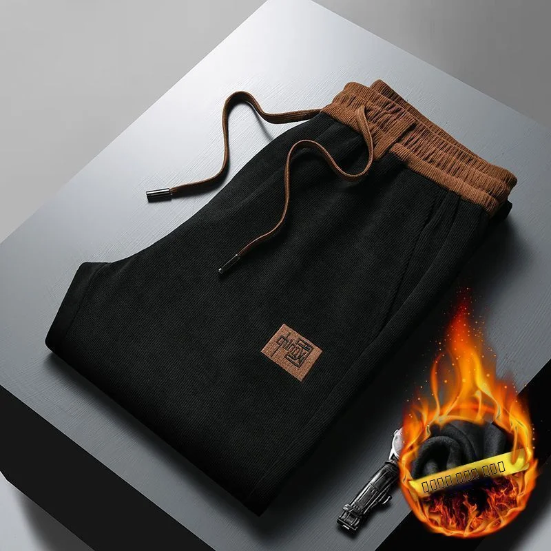 Мужские вельветовые брюки на осень-зиму, свободные, теплые, утолщенные, спортивные, повседневные, прямого кроя, длинные, прямые штаны-трубы
Мужские вельветовые брюки на осень-зиму, свободные, теплые, утолщенные, спортивные, повседневные, прямого кроя, длинные, прямые штаны-трубы