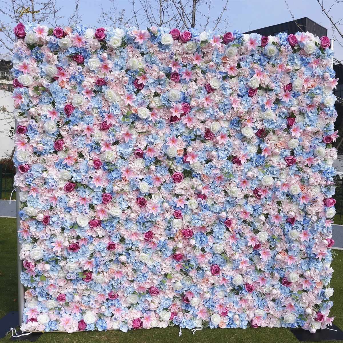 Uflower Wedding Pink Blue Rose 5D Artificial Flower Wall Flower Arch Backdrop Floral Event Party Prop Floral Arrangement Decor
Uflower Wedding Pink Blue Rose 5D Artificial Flower Wall Flower Arch Backdrop Floral Event Party Prop Floral Arrangement Decor
