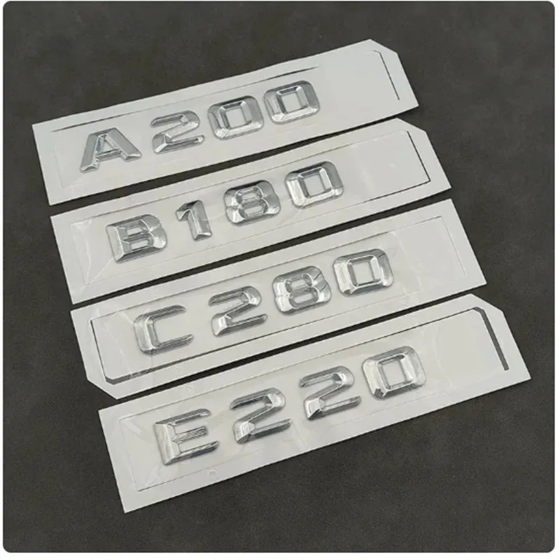 3D Car Trunk For Mercedes Benz A B C E Grade 180 220 220 160 35 43 45 63 250 300 320 350 400 Emblem Logo Letters Accessories
3D Car Trunk For Mercedes Benz A B C E Grade 180 220 220 160 35 43 45 63 250 300 320 350 400 Emblem Logo Letters Accessories