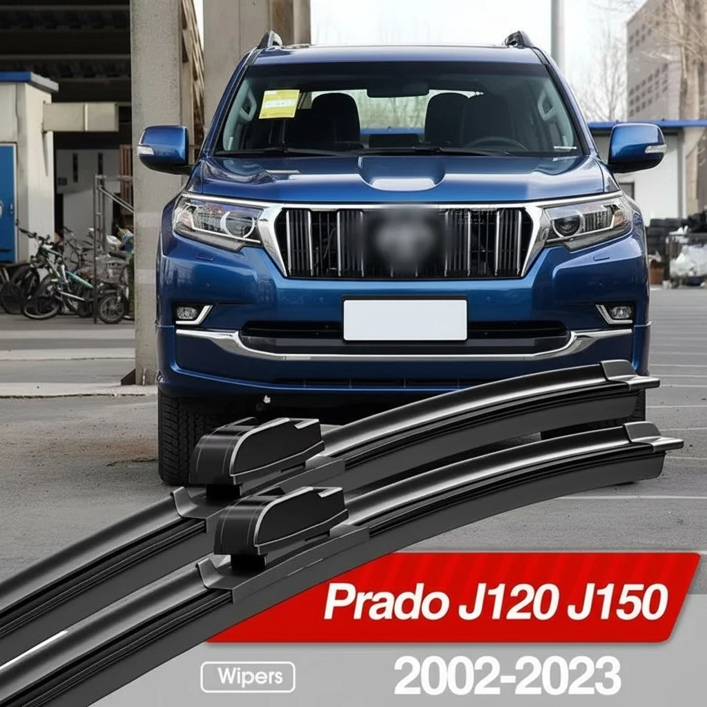 For Toyota Prado J120 J150 2002-2023 Front Windshield Wiper Blades 2pcs Windscreen Window Accessories 2003 2009 2010 2017 2019
For Toyota Prado J120 J150 2002-2023 Front Windshield Wiper Blades 2pcs Windscreen Window Accessories 2003 2009 2010 2017 2019