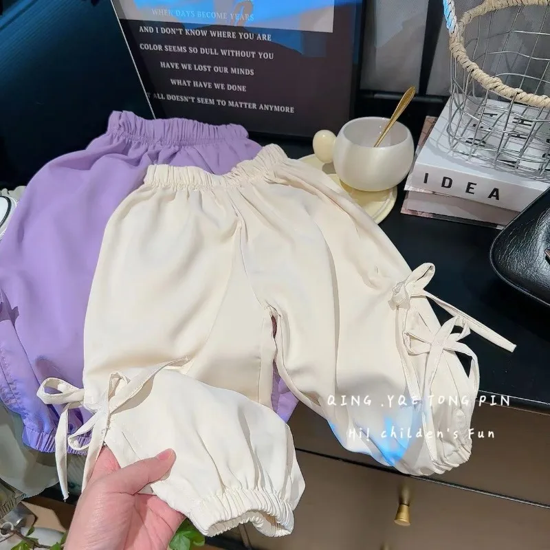 Summer Children's Thin Mosquito-proof Pants Toddler Air-conditioning Long Pants Stylish Baby Bow Casual Pants Kids Versatile
Summer Children's Thin Mosquito-proof Pants Toddler Air-conditioning Long Pants Stylish Baby Bow Casual Pants Kids Versatile