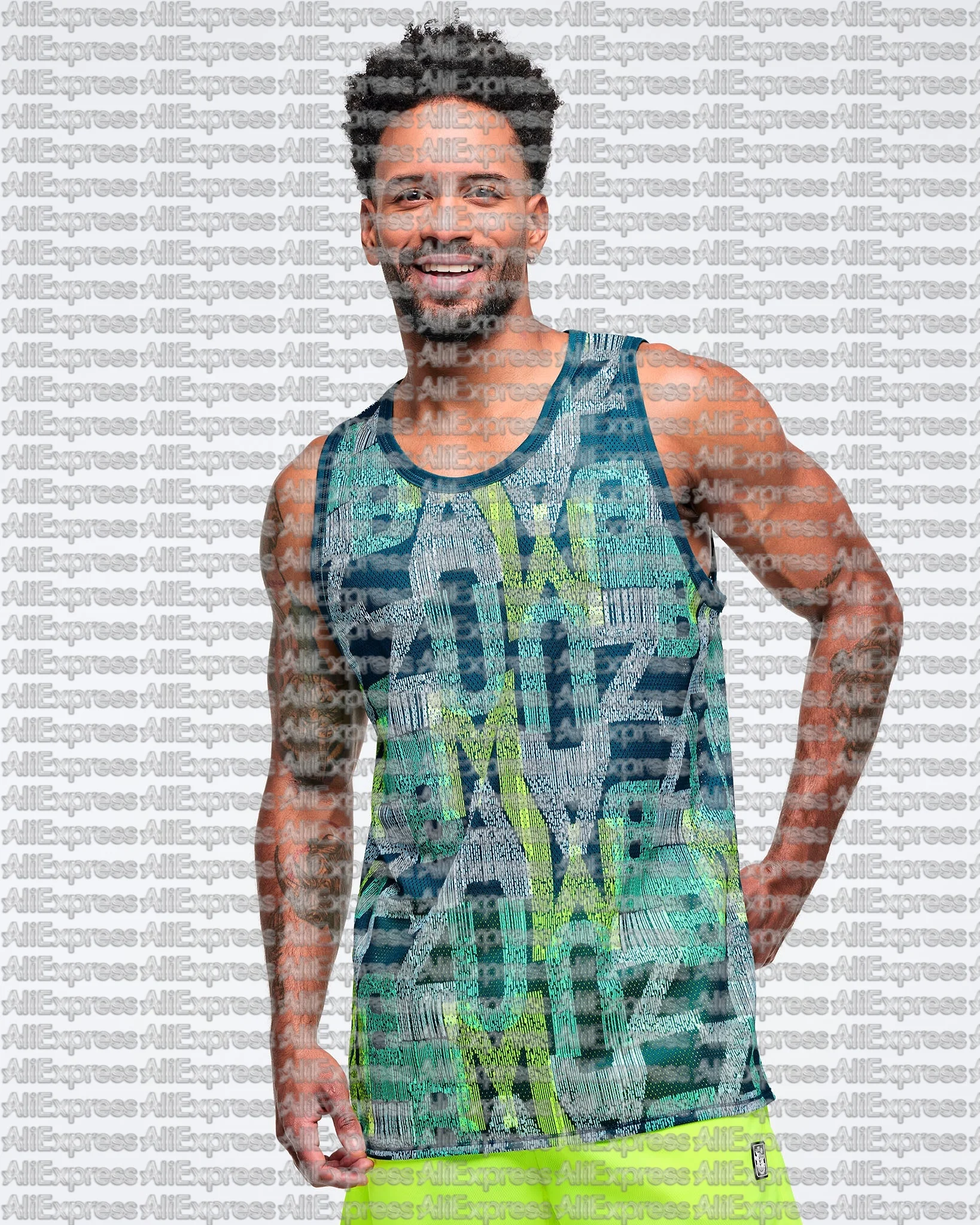 206 Summer Fashion New Fitness Latin American Style Retro Tank Top Outdoor Sports Street Hip Hop Sports Tank Top Large
206 Summer Fashion New Fitness Latin American Style Retro Tank Top Outdoor Sports Street Hip Hop Sports Tank Top Large