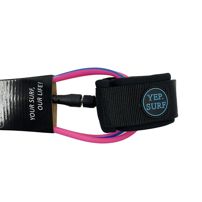Surfboard Leash Straight Leash TPU, Stainless Steel Swivel, Inflatable, Pink, Blue,Black, 6-10ft 7mm Surfing Accessories
Surfboard Leash Straight Leash TPU, Stainless Steel Swivel, Inflatable, Pink, Blue,Black, 6-10ft 7mm Surfing Accessories
