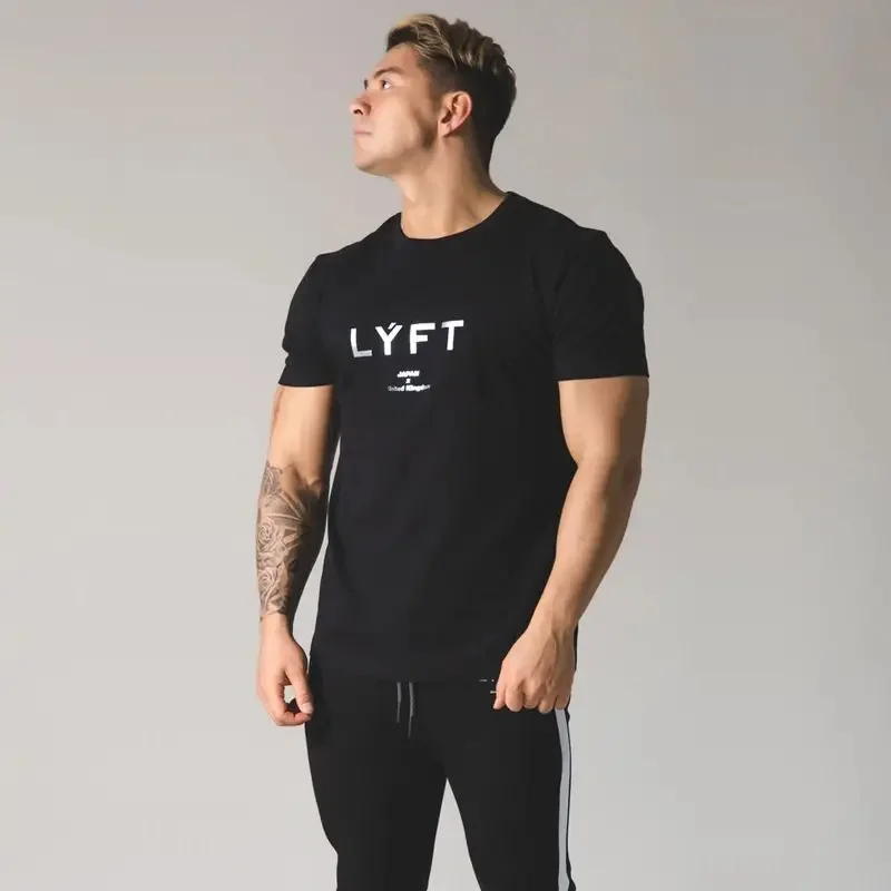 Summer new muscle fitness clothes men's running training brothers large size loose sports short-sleeved T-shirt
Summer new muscle fitness clothes men's running training brothers large size loose sports short-sleeved T-shirt
