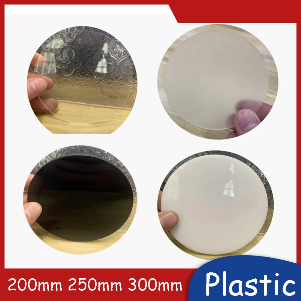 Plastic Round Sheet PVC Disc 200mm 250mm 300mm Diameter High-quality Craft DIY Materials Circular Panel 2mm-15mm Thicknesss
Plastic Round Sheet PVC Disc 200mm 250mm 300mm Diameter High-quality Craft DIY Materials Circular Panel 2mm-15mm Thicknesss