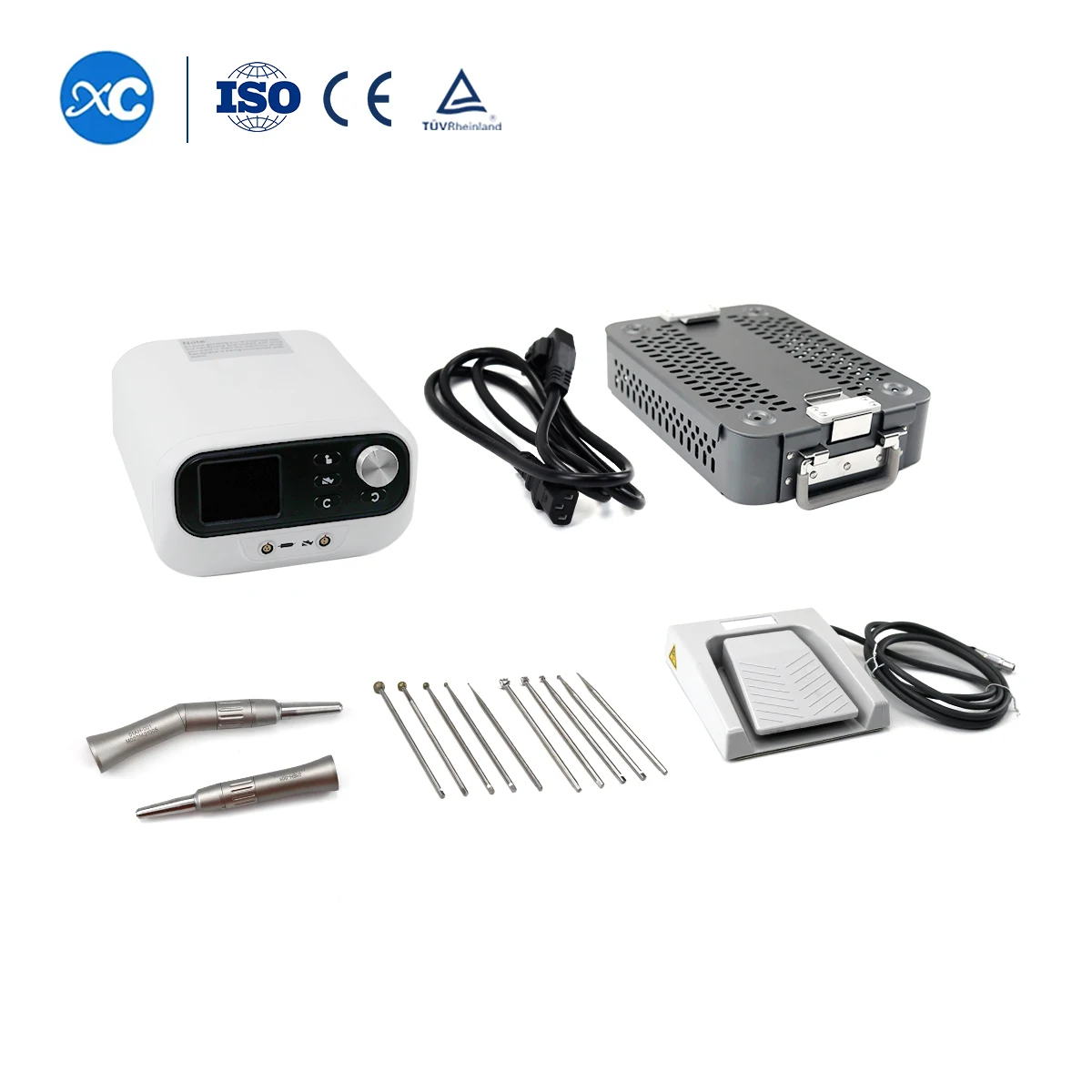 Medical Power Tool Lumbar Drill Set Neurosurgery Equipment High Speed Micro Neuro Electric Spine Dril
Medical Power Tool Lumbar Drill Set Neurosurgery Equipment High Speed Micro Neuro Electric Spine Dril