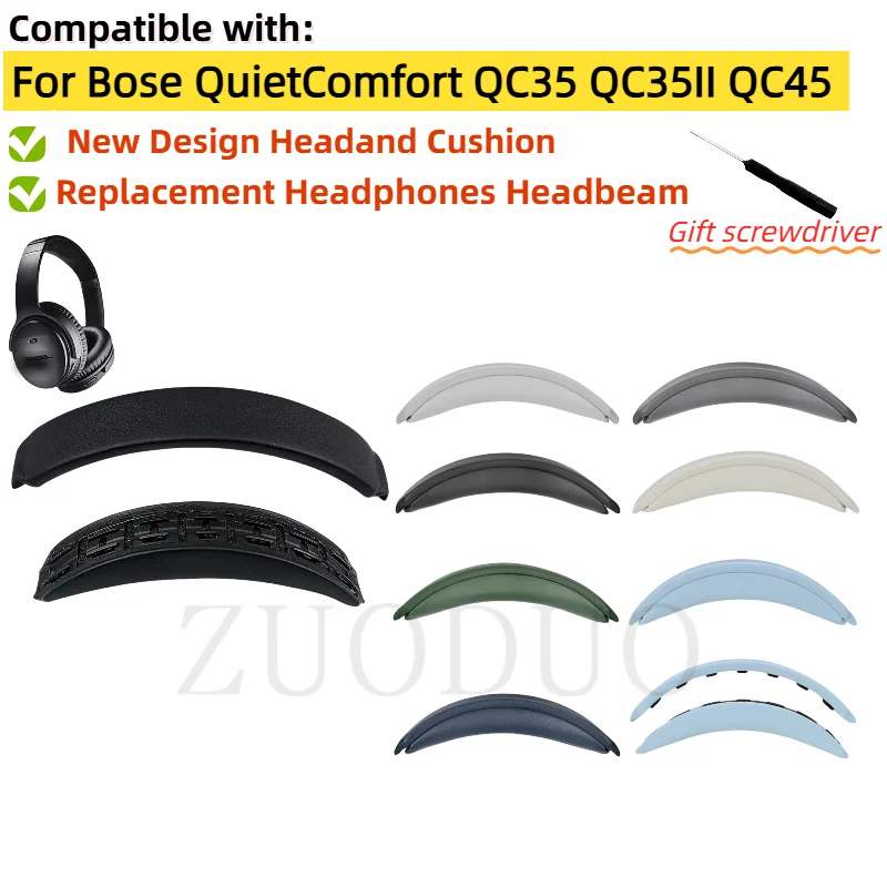 Removeable Headband For BOSE Quiet Comfort QC35 QC35II QC45 QC Headphones Replacement New Design Headand Cushion
Removeable Headband For BOSE Quiet Comfort QC35 QC35II QC45 QC Headphones Replacement New Design Headand Cushion