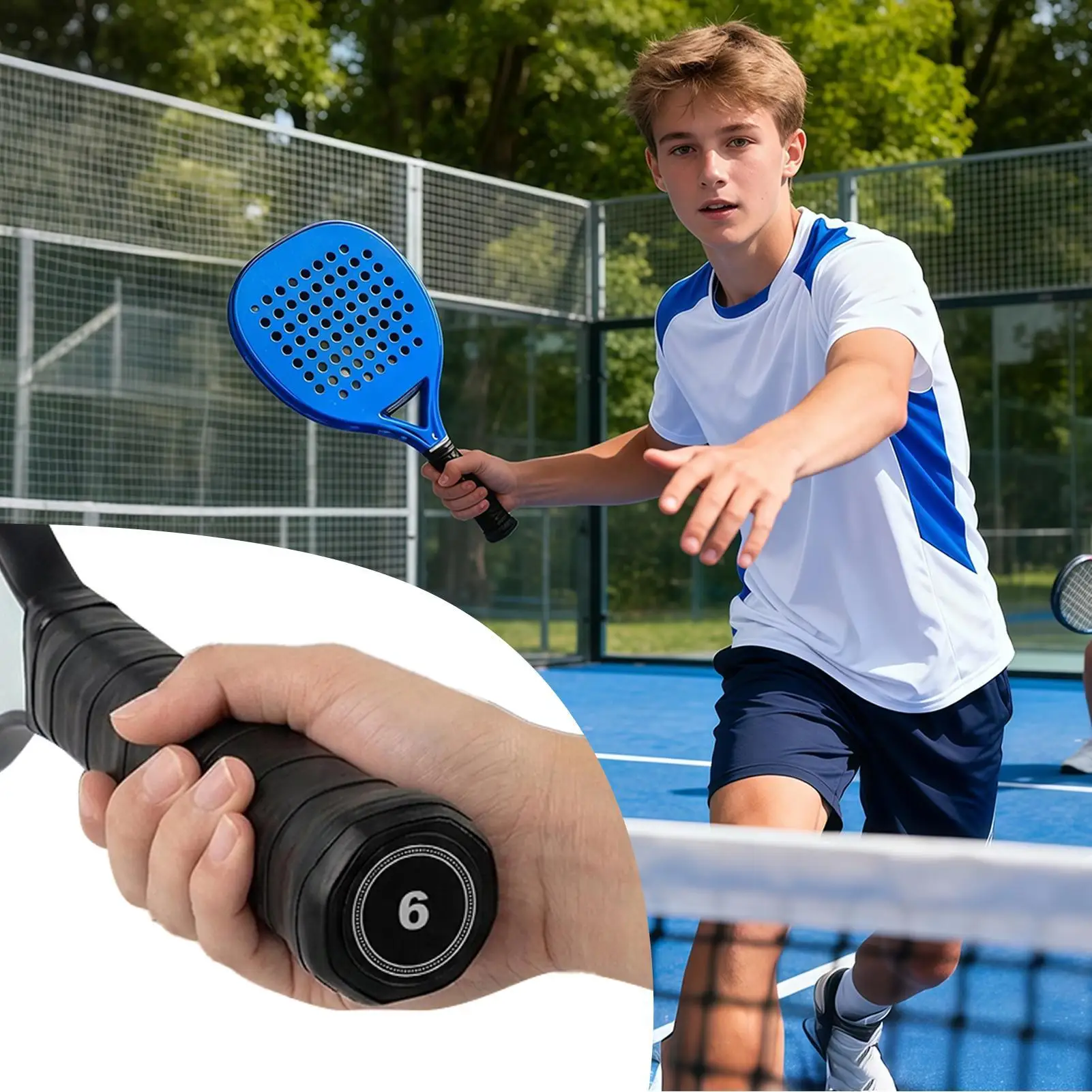 Pickleball Paddle Butt Cover Improves Balance Heavy-Duty Pickleball Paddle Butt Cover Replacement For Players Beginners Athletes
Pickleball Paddle Butt Cover Improves Balance Heavy-Duty Pickleball Paddle Butt Cover Replacement For Players Beginners Athletes