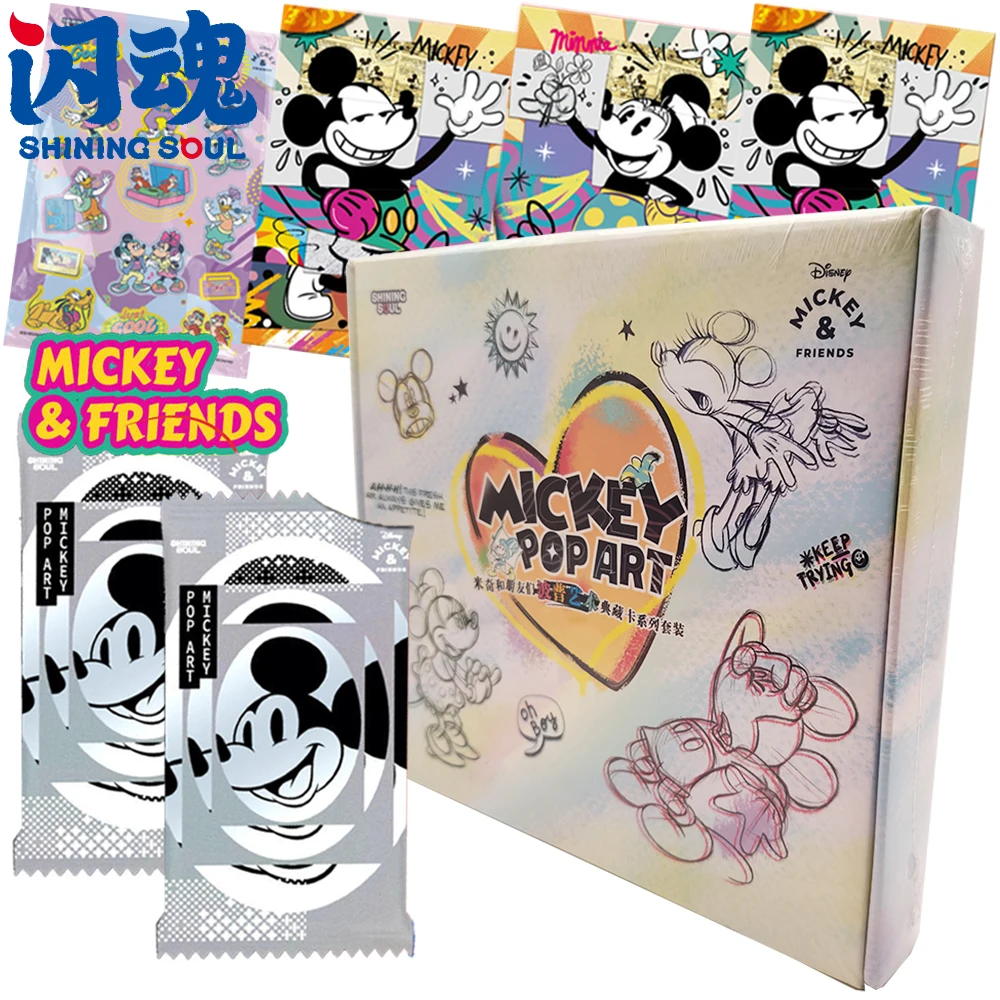 New Genuine Shining Soul Mickey and Friends Collection Card Christmas Surprise Gift American Classic Cartoon Star Creative Card
New Genuine Shining Soul Mickey and Friends Collection Card Christmas Surprise Gift American Classic Cartoon Star Creative Card