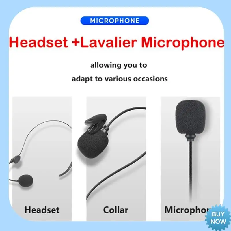 A47Z UHF Portable Wireless Headphone/Lvalier Microphone With Bodypack Transmitter And Receiver 1/4Inch Output 1 To 1 Easy Instal
A47Z UHF Portable Wireless Headphone/Lvalier Microphone With Bodypack Transmitter And Receiver 1/4Inch Output 1 To 1 Easy Instal
