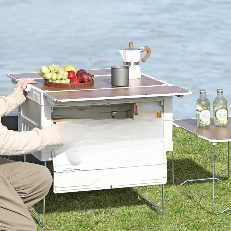 Outdoor camping storage box folding portable camping picnic
Outdoor camping storage box folding portable camping picnic