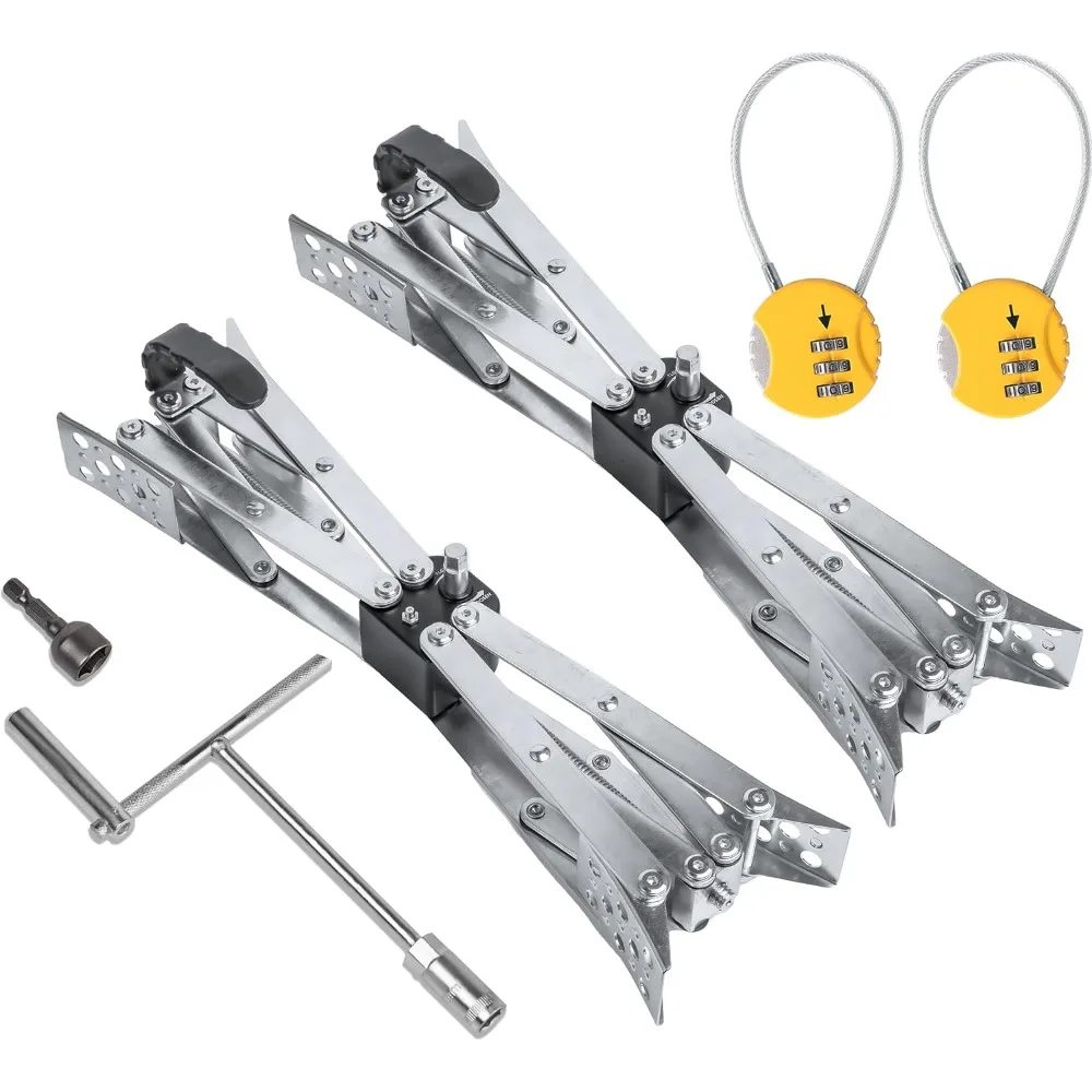 Wheel Chock X-Shaped Stabilizer (Allow Drill Adjust) Dual Axel RV Travel Trailer Camper Tire While Camping (XL-2 Pack)
Wheel Chock X-Shaped Stabilizer (Allow Drill Adjust) Dual Axel RV Travel Trailer Camper Tire While Camping (XL-2 Pack)