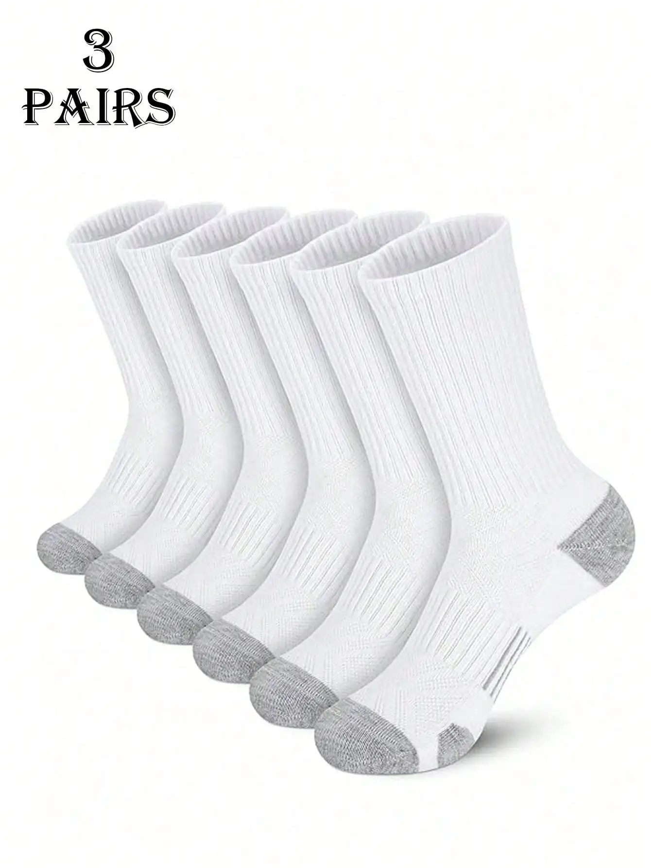 3 пары мужских баскетбольных носков, нескользящие носки до колена, подходят для баскетбола, езды на велосипеде, тренировок, удобные и дышащие
3 пары мужских баскетбольных носков, нескользящие носки до колена, подходят для баскетбола, езды на велосипеде, тренировок, удобные и дышащие