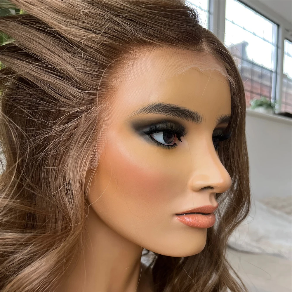 Теплый коричневый мелирование Синтетический парик фронта шнурка 13x4 Волна плеч Дешевые парики Маленький/большой размер Кепка Бесклеевой парик Реалистичный вид
Теплый коричневый мелирование Синтетический парик фронта шнурка 13x4 Волна плеч Дешевые парики Маленький/большой размер Кепка Бесклеевой парик Реалистичный вид