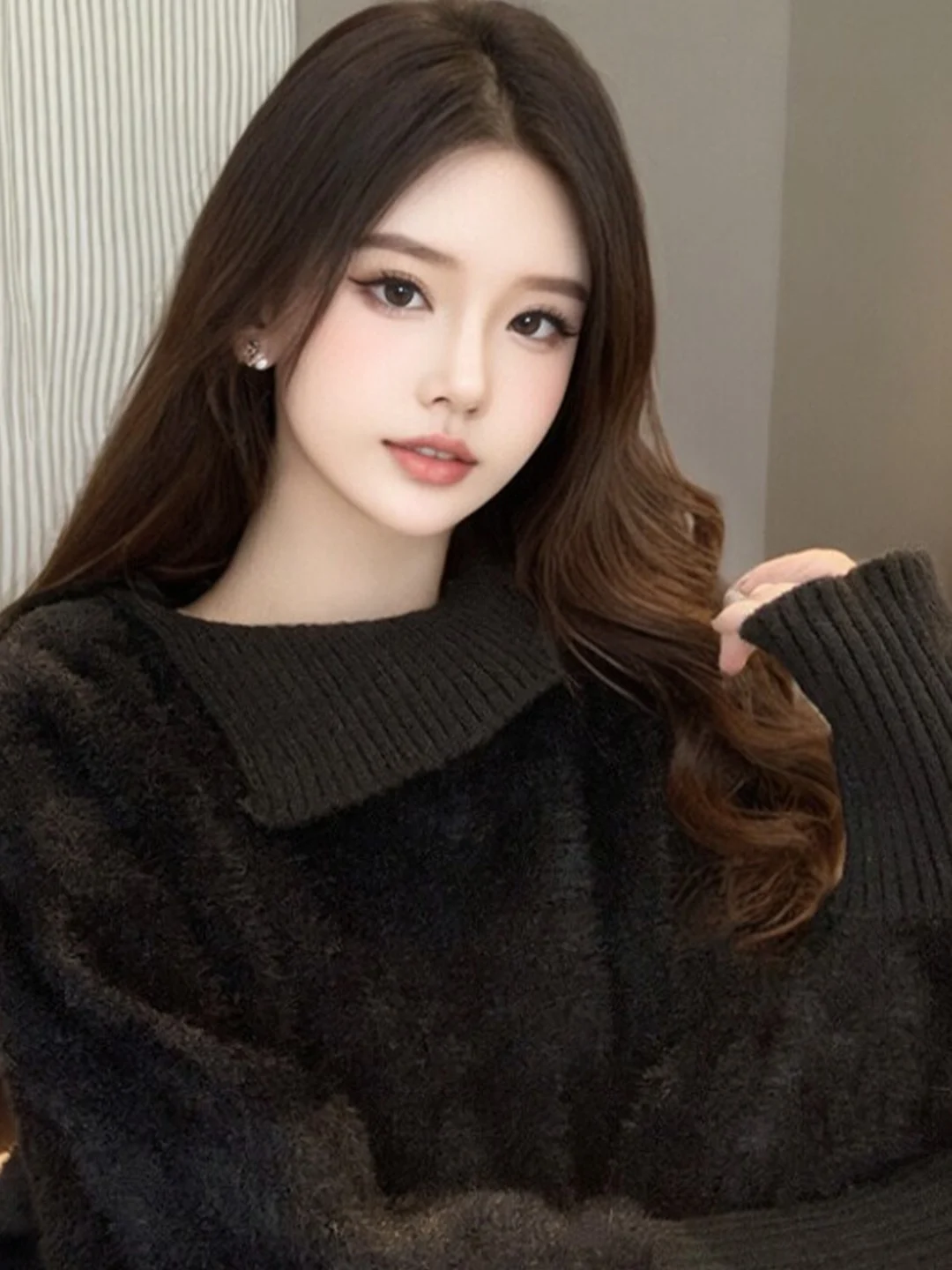 Korean Style Scarf Neck Sweater Women's Inner Wear Lazy High Waist Cinch Autumn Winter Fashionable Top Skin Friendly Breathable
Korean Style Scarf Neck Sweater Women's Inner Wear Lazy High Waist Cinch Autumn Winter Fashionable Top Skin Friendly Breathable