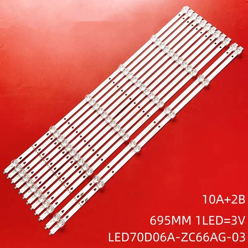 LED strip For RCA 7028-CA LED70D06A-ZC66AG-02 10 07 LED70D06B-ZC66AG-03 JVC LT-70MAW795 LED70D06A-ZC66AG-07 LU70C51 LS70M31
LED strip For RCA 7028-CA LED70D06A-ZC66AG-02 10 07 LED70D06B-ZC66AG-03 JVC LT-70MAW795 LED70D06A-ZC66AG-07 LU70C51 LS70M31