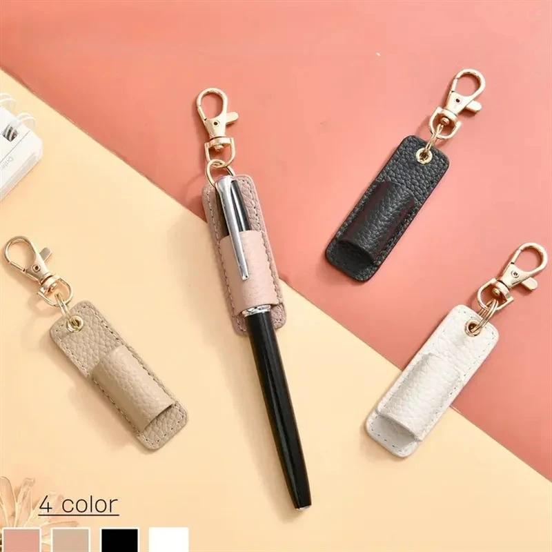 Neck Nurse Pen Clip Portable Keychain Compact Leather Pen Holder Office Pen Storage Clip
Neck Nurse Pen Clip Portable Keychain Compact Leather Pen Holder Office Pen Storage Clip