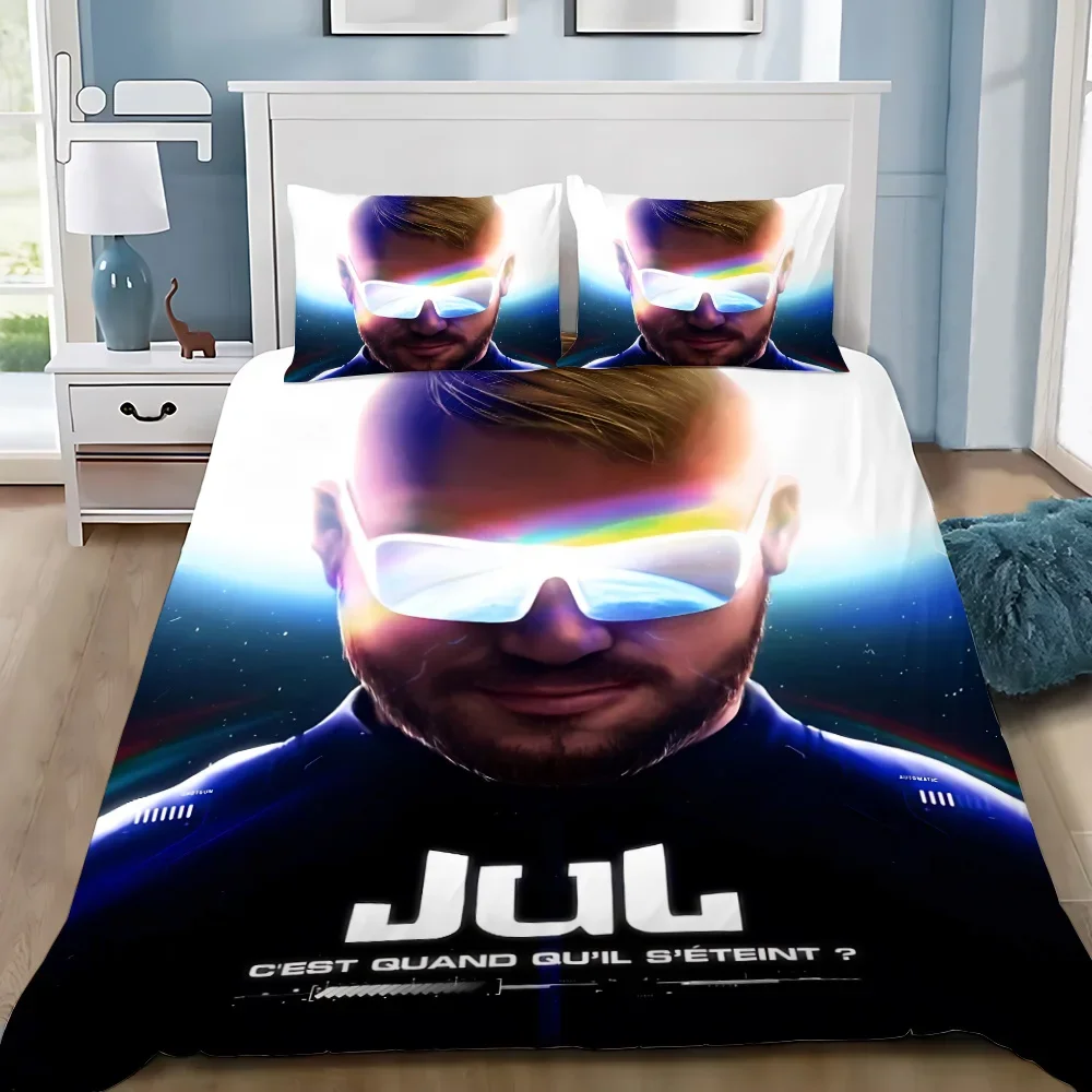 Пододеяльник в стиле рэпер JuL C'est Pas, наволочка, постельное белье Des Lol, комплект для взрослых, украшение для спальни для мальчиков и девочек, односпальная двуспальная кровать большого размера
Пододеяльник в стиле рэпер JuL C'est Pas, наволочка, постельное белье Des Lol, комплект для взрослых, украшение для спальни для мальчиков и девочек, односпальная двуспальная кровать большого размера