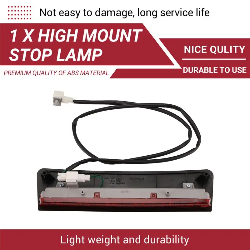 Excellent-Car Rear High Mount Stop Lamp Unit Rear 3Rd Brake Light For
Excellent-Car Rear High Mount Stop Lamp Unit Rear 3Rd Brake Light For
