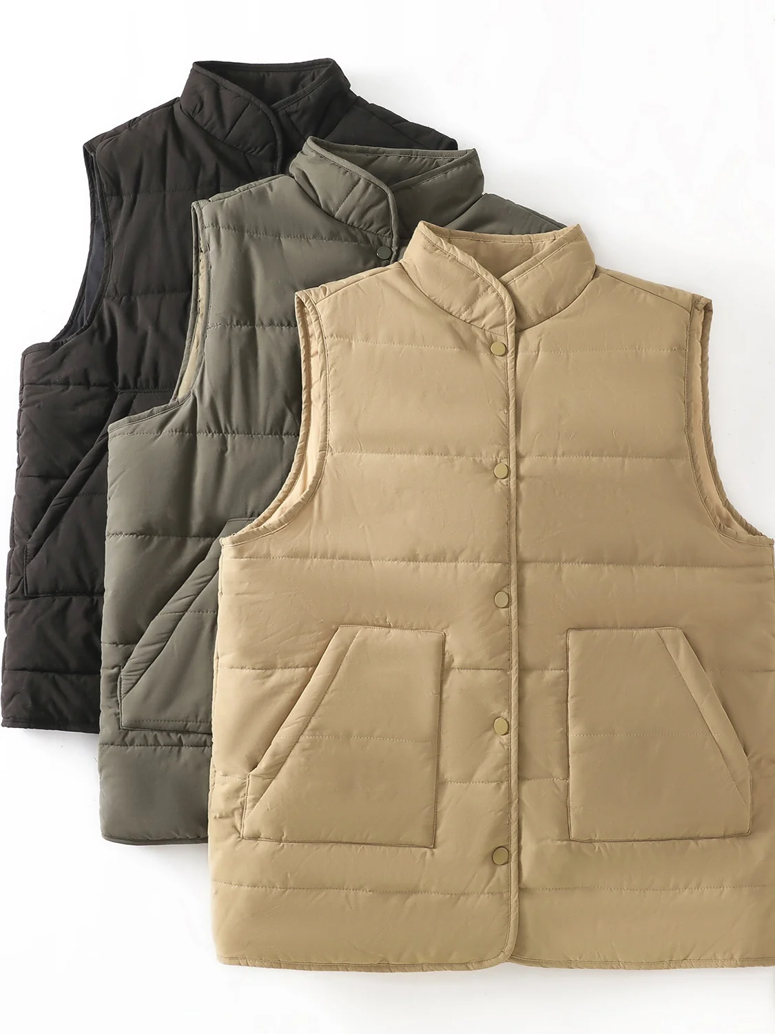 Женский свободный жилет Fce Jaet, зимняя теплая верхняя одежда, прочный универсальный многослойный дизайн, хлопковый пуховый жилет, модный топ
Женский свободный жилет Fce Jaet, зимняя теплая верхняя одежда, прочный универсальный многослойный дизайн, хлопковый пуховый жилет, модный топ