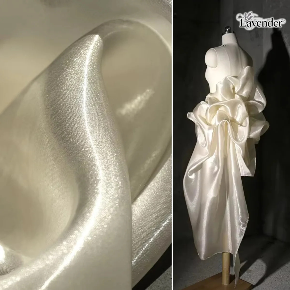 Light Champagne Liquid Water Reflection Satin Stiff Fabric Sewing Clothes Dress DIY Photography Background Decoration
Light Champagne Liquid Water Reflection Satin Stiff Fabric Sewing Clothes Dress DIY Photography Background Decoration