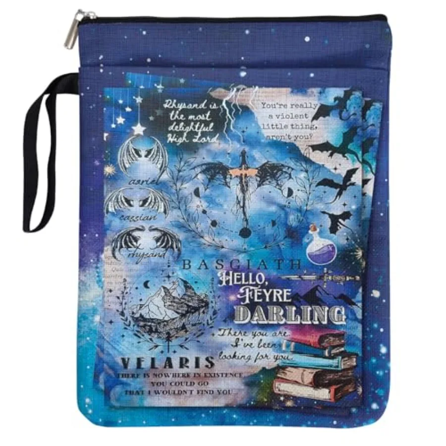 The Fourth Wing Book Sleeve for Book Lovers, Funny Bookcover Protector for Paperbacks with Handle and Pocket for Friends Librar
The Fourth Wing Book Sleeve for Book Lovers, Funny Bookcover Protector for Paperbacks with Handle and Pocket for Friends Librar