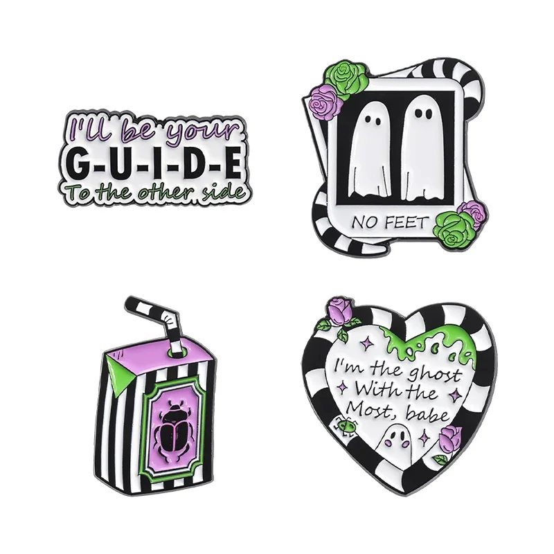 Cartoon Cute Ghost Boo Enamel Pins Halloween Spooky I'm The Ghost With The Most Babe Brooch Collar Lapel Badge Jewelry Ornaments
Cartoon Cute Ghost Boo Enamel Pins Halloween Spooky I'm The Ghost With The Most Babe Brooch Collar Lapel Badge Jewelry Ornaments