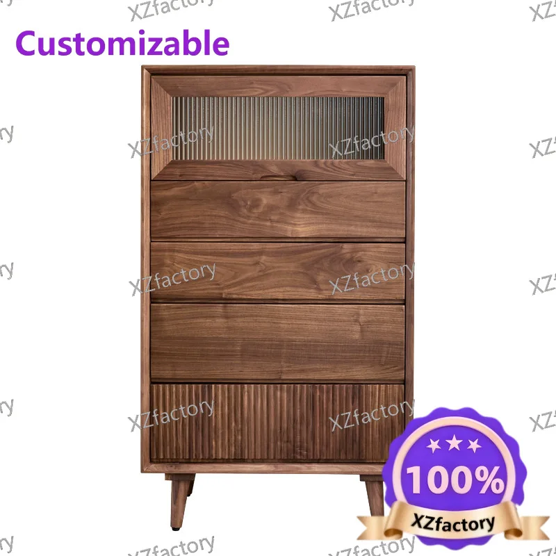 Factory Direct 2026 Top RatedBlack walnut chest of drawers, living room TV side cabinet, modern simple Japanese-style solid wood
Factory Direct 2026 Top RatedBlack walnut chest of drawers, living room TV side cabinet, modern simple Japanese-style solid wood