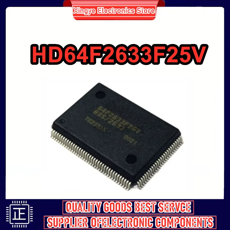 Новый оригинальный микроконтроллер HD64F2633F25V 64F2633F25V PQFP128
Новый оригинальный микроконтроллер HD64F2633F25V 64F2633F25V PQFP128