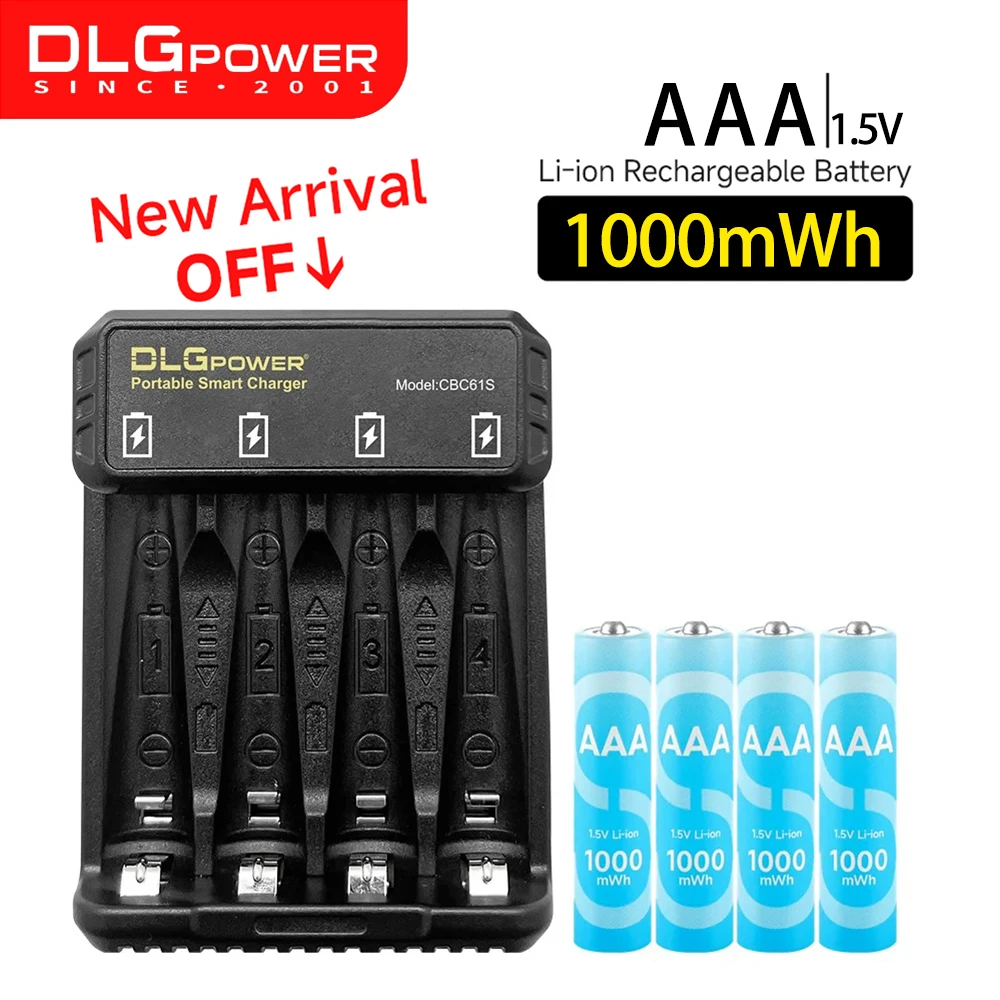 AIPEKE 2024 New AA 1.5V 3300MWh Rechargeable Lithium ion Battery for Remote Control Mouse Fan Electric Toys
AIPEKE 2024 New AA 1.5V 3300MWh Rechargeable Lithium ion Battery for Remote Control Mouse Fan Electric Toys