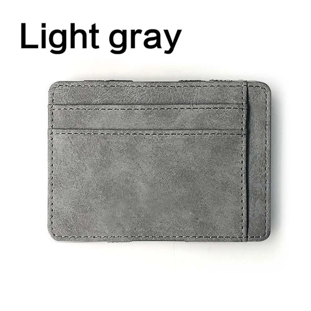 PU Leather Mini Business Card Cover Coin Purse Card Case Men Card Holder ID Card Holder Slim Wallet Magic Money Clip
PU Leather Mini Business Card Cover Coin Purse Card Case Men Card Holder ID Card Holder Slim Wallet Magic Money Clip