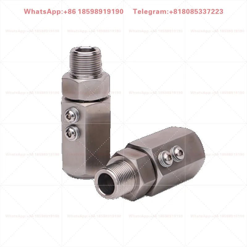 High Pressure Straight Through Rotary Joint 304 Stainless Steel Tubing Connector 360 Degree Universal
High Pressure Straight Through Rotary Joint 304 Stainless Steel Tubing Connector 360 Degree Universal