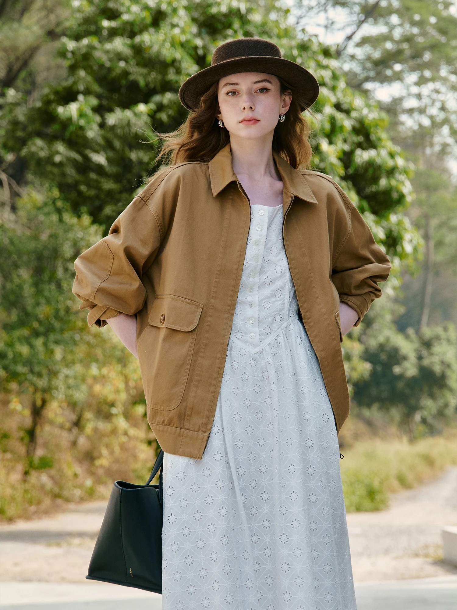 fini Vintage Workwear Sle Waed Cotton Jaet Youthful ape Outerwear Long Sve Zipper Closure Casual Spring Jaet
fini Vintage Workwear Sle Waed Cotton Jaet Youthful ape Outerwear Long Sve Zipper Closure Casual Spring Jaet