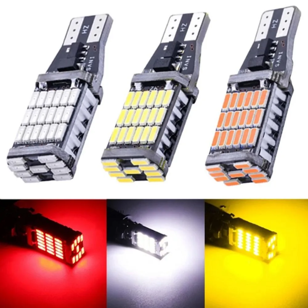 Auto Accessories T15 45SMD 4014 LED Signal Light Super Bright 12V Turn Signals Bulbs Decoding Lights
Auto Accessories T15 45SMD 4014 LED Signal Light Super Bright 12V Turn Signals Bulbs Decoding Lights