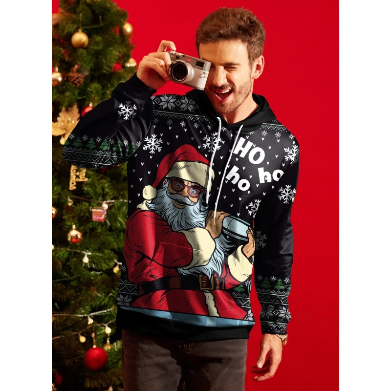 Autumn Winter 3D Santa Claus Jesus Alpaca Print Men's Hoodies Christmas Pattern Casual Fashion Long Sleeve Sweatshirt Clothing
Autumn Winter 3D Santa Claus Jesus Alpaca Print Men's Hoodies Christmas Pattern Casual Fashion Long Sleeve Sweatshirt Clothing