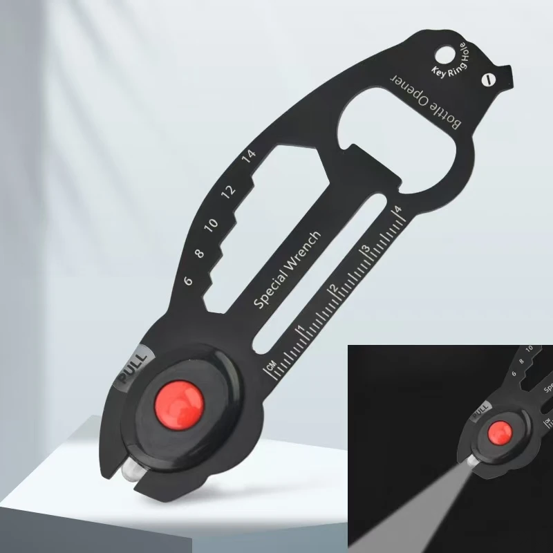 New Stainless Steel Multi Functional Tool Card Outdoor Portable Light Sports Car Tool Card Camping Survival EDC Tool
New Stainless Steel Multi Functional Tool Card Outdoor Portable Light Sports Car Tool Card Camping Survival EDC Tool