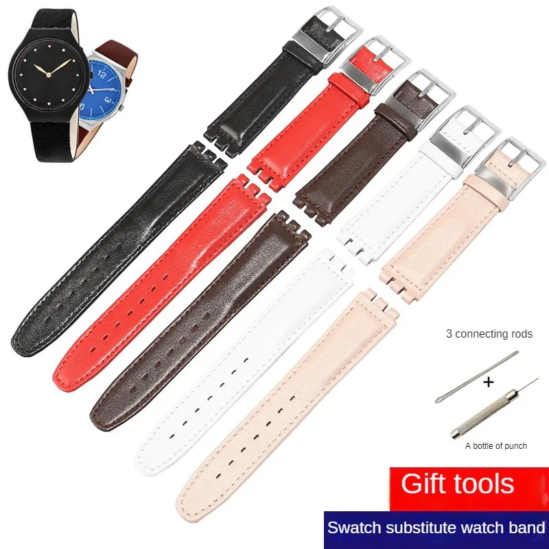 Genuine Leather Strap Compatible with S-watch Wrist Strap with Concave Convex Interface1719mm Men's and Women's Leather Bracelet
Genuine Leather Strap Compatible with S-watch Wrist Strap with Concave Convex Interface1719mm Men's and Women's Leather Bracelet