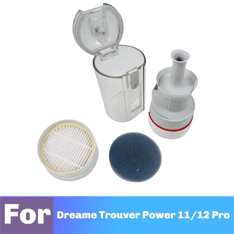 A40Z-For Dreame Trouver Power 11/12 Pro Vacuum Cleaner Dust Cup Dust Bucket +HEPA Filter + Multi-Cone Cyclone
A40Z-For Dreame Trouver Power 11/12 Pro Vacuum Cleaner Dust Cup Dust Bucket +HEPA Filter + Multi-Cone Cyclone