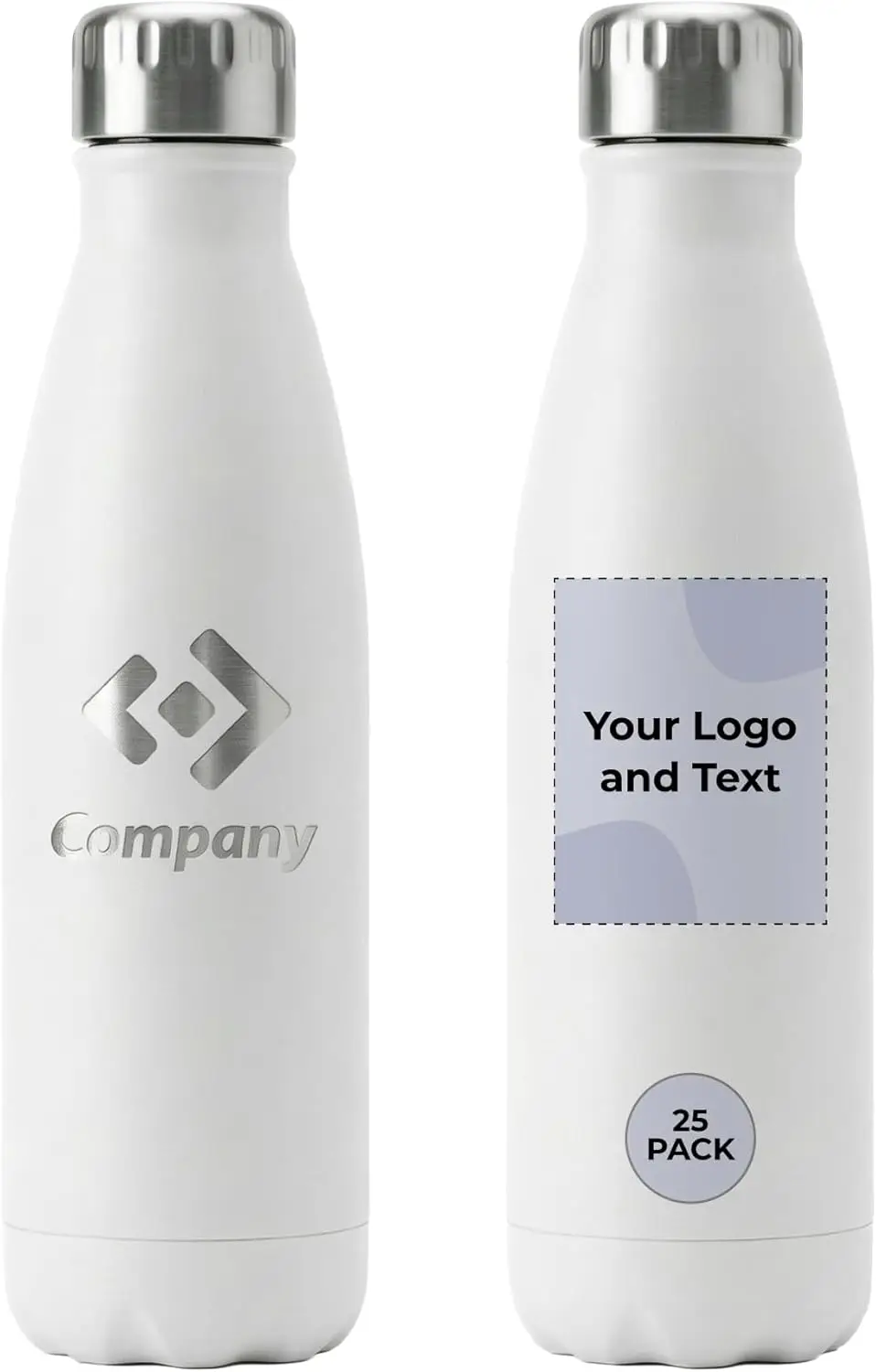 Customizable Stainless Steel Insulated Water Bottle, 17oz, Engraved with Logo or Text, Double Wall Vacuum, BPA-Free, Durable, Pa
Customizable Stainless Steel Insulated Water Bottle, 17oz, Engraved with Logo or Text, Double Wall Vacuum, BPA-Free, Durable, Pa