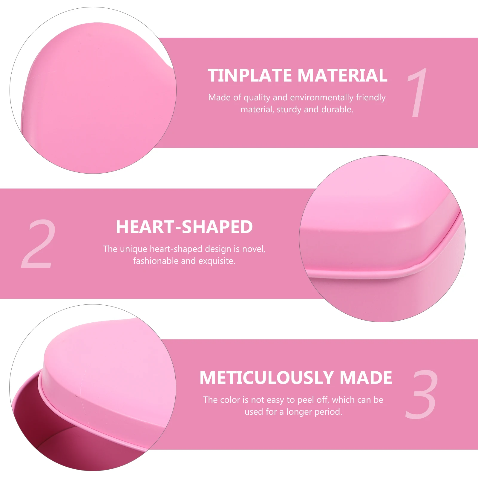4 Pcs Candy Gift Box Party Boxes Cake Decorative Storage Pink for Valentine's Day Heart Shaped Man
4 Pcs Candy Gift Box Party Boxes Cake Decorative Storage Pink for Valentine's Day Heart Shaped Man