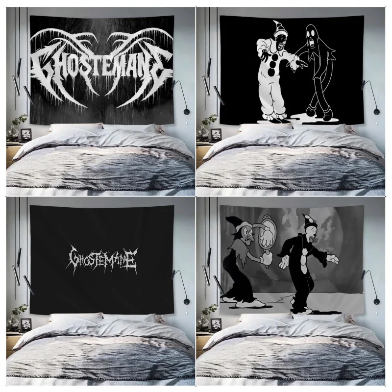 Ghostemane Tapestry Tapestry Art Printing Indian Buddha Wall Decoration Witchcraft Bohemian Hippie INS Home Decor
Ghostemane Tapestry Tapestry Art Printing Indian Buddha Wall Decoration Witchcraft Bohemian Hippie INS Home Decor