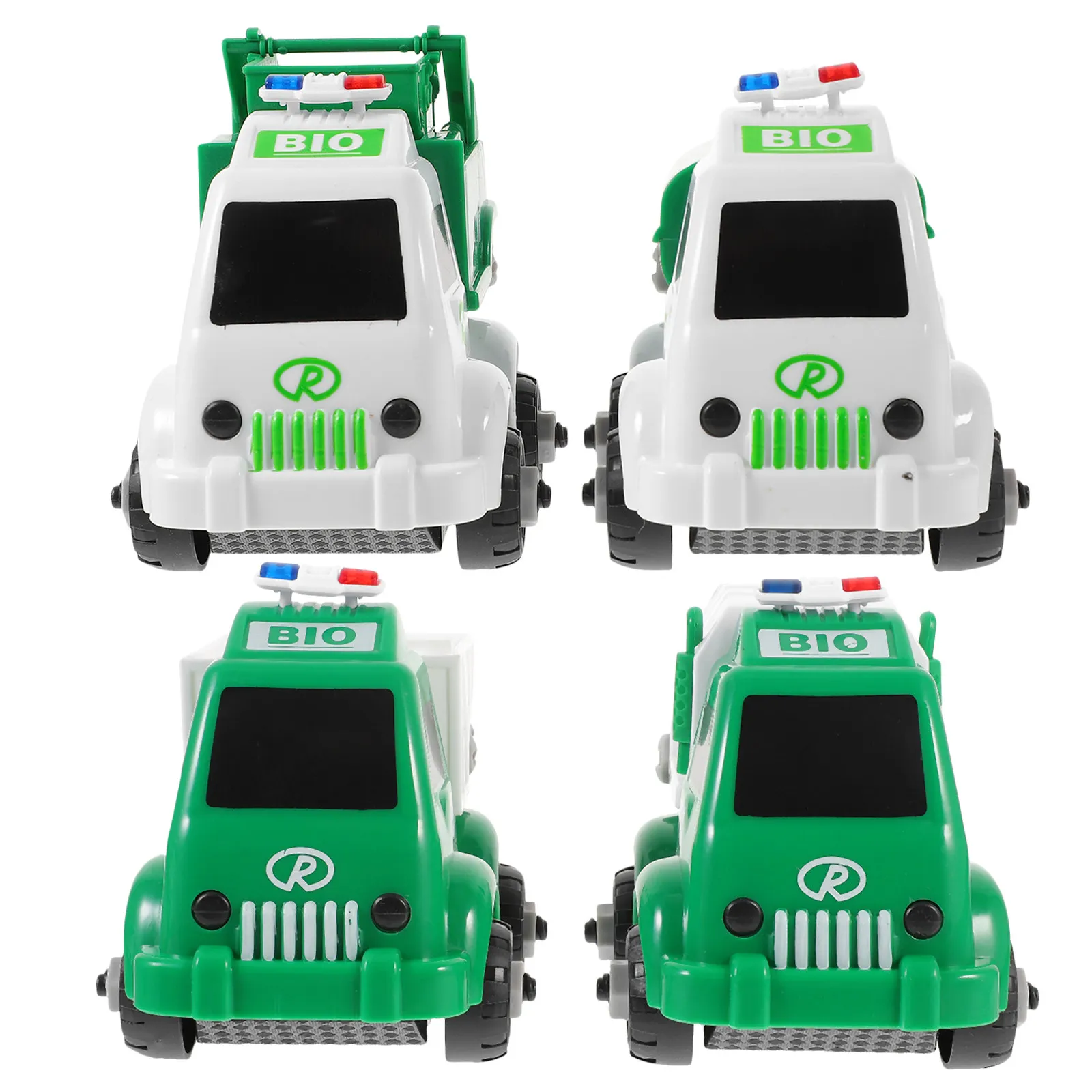 4Pcs Sanitation Car Garbage Truck DIY Manual Building Set Kids Educational Playset Early Learning Gift for Hand Eye Coordination
4Pcs Sanitation Car Garbage Truck DIY Manual Building Set Kids Educational Playset Early Learning Gift for Hand Eye Coordination