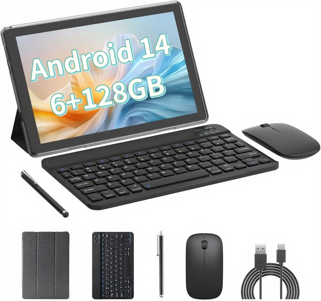 Customized 10.1 Inch Android 14 Tablet PC Kit With Dual Sim Card T606 For Kid Professional With Keyboard And Stylus A Set
Customized 10.1 Inch Android 14 Tablet PC Kit With Dual Sim Card T606 For Kid Professional With Keyboard And Stylus A Set