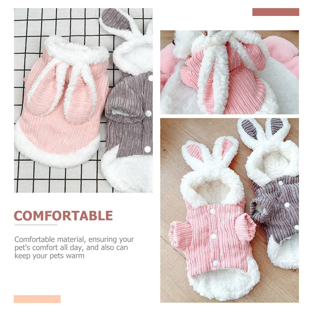 Thick Dog Clothes Autumn Winter Puppy Hoodie Adorable Cartoon Costume Warmth Windproof Pet Garment Comfortable Party Cosplay
Thick Dog Clothes Autumn Winter Puppy Hoodie Adorable Cartoon Costume Warmth Windproof Pet Garment Comfortable Party Cosplay